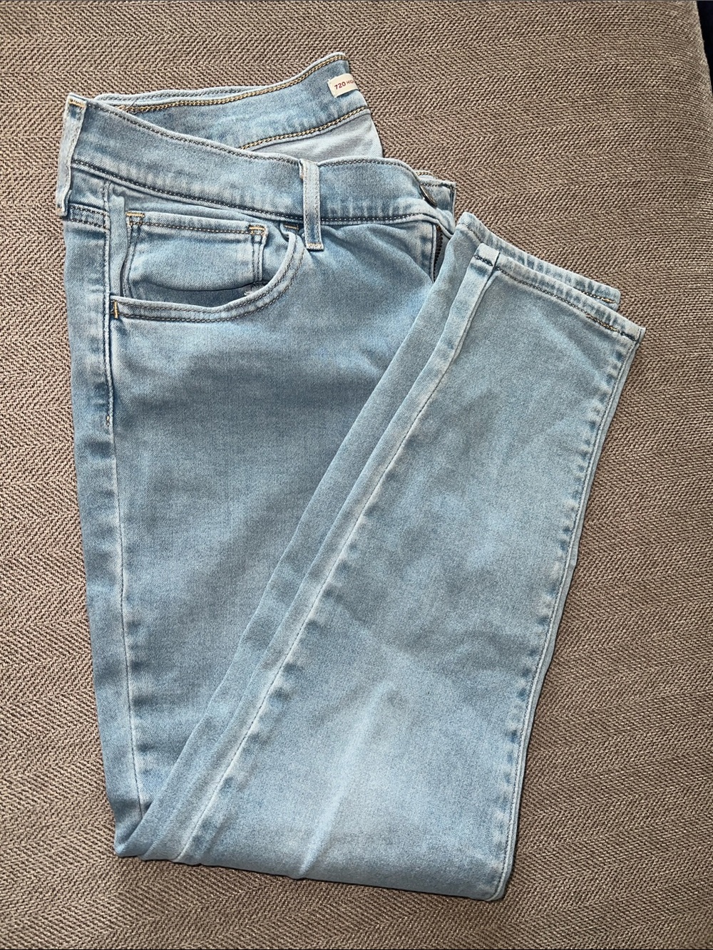 Levi's Pale Blue Women's Skinny Jeans